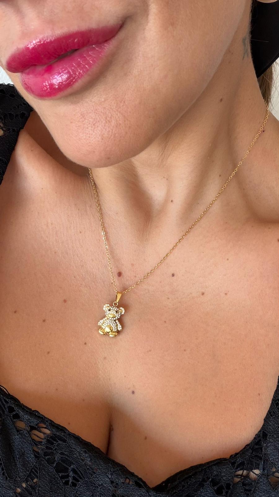 COLLANA ORSO ORO NEW