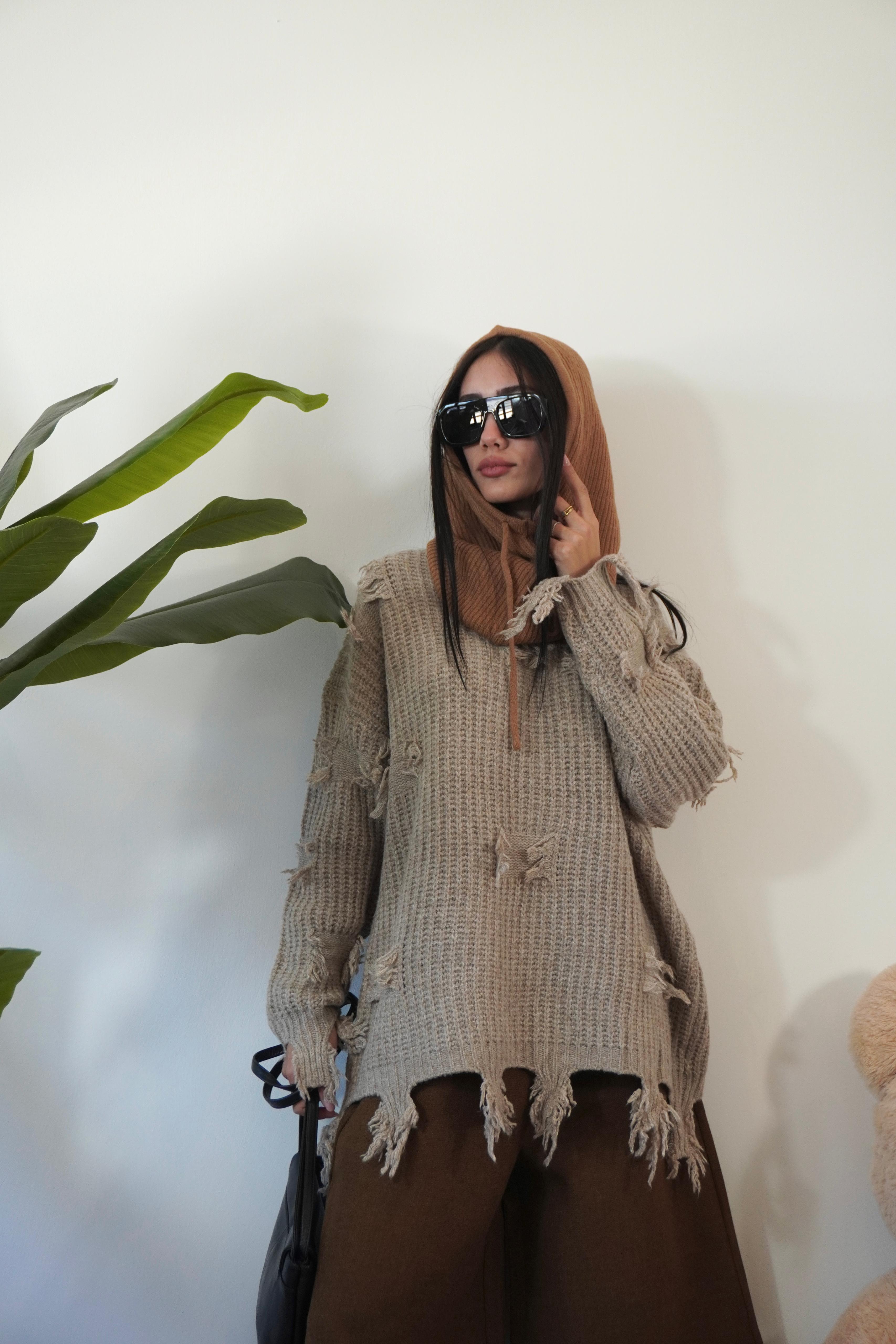 MAGLIONE STRAPPI PL12266 NEW