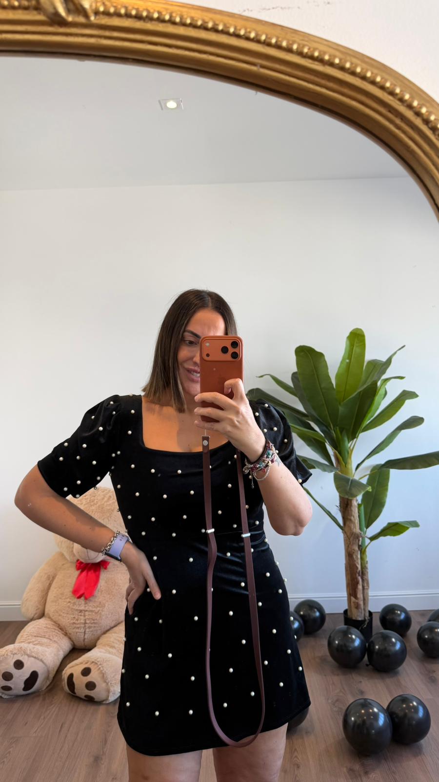 ABITO CORTO PERLE NEW