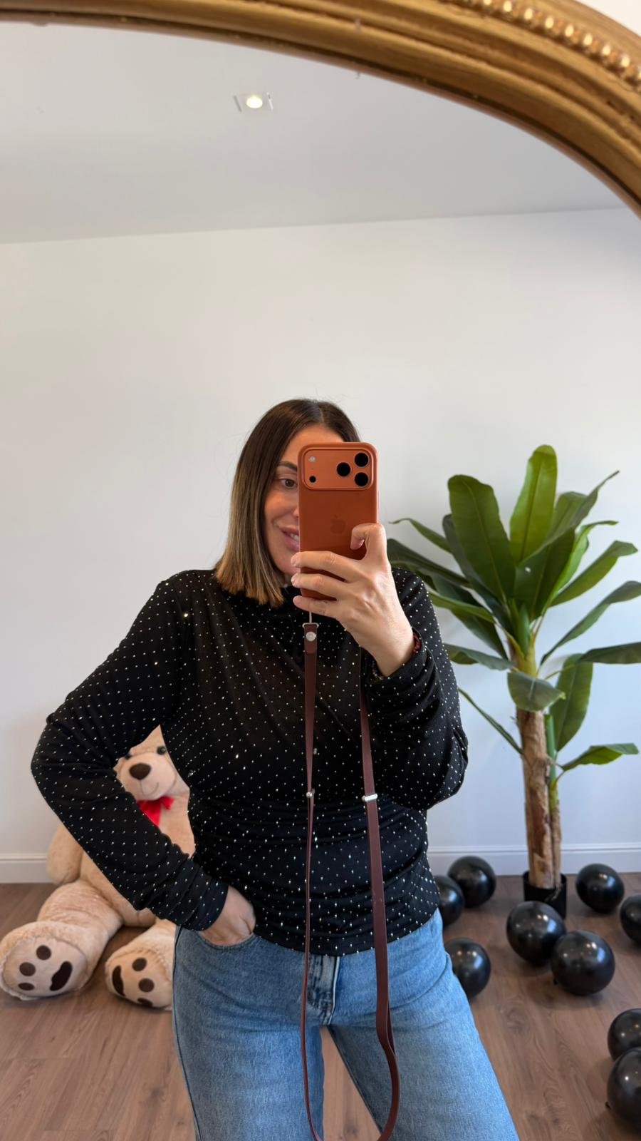 MAGLIA STRASS 11931300 NEW