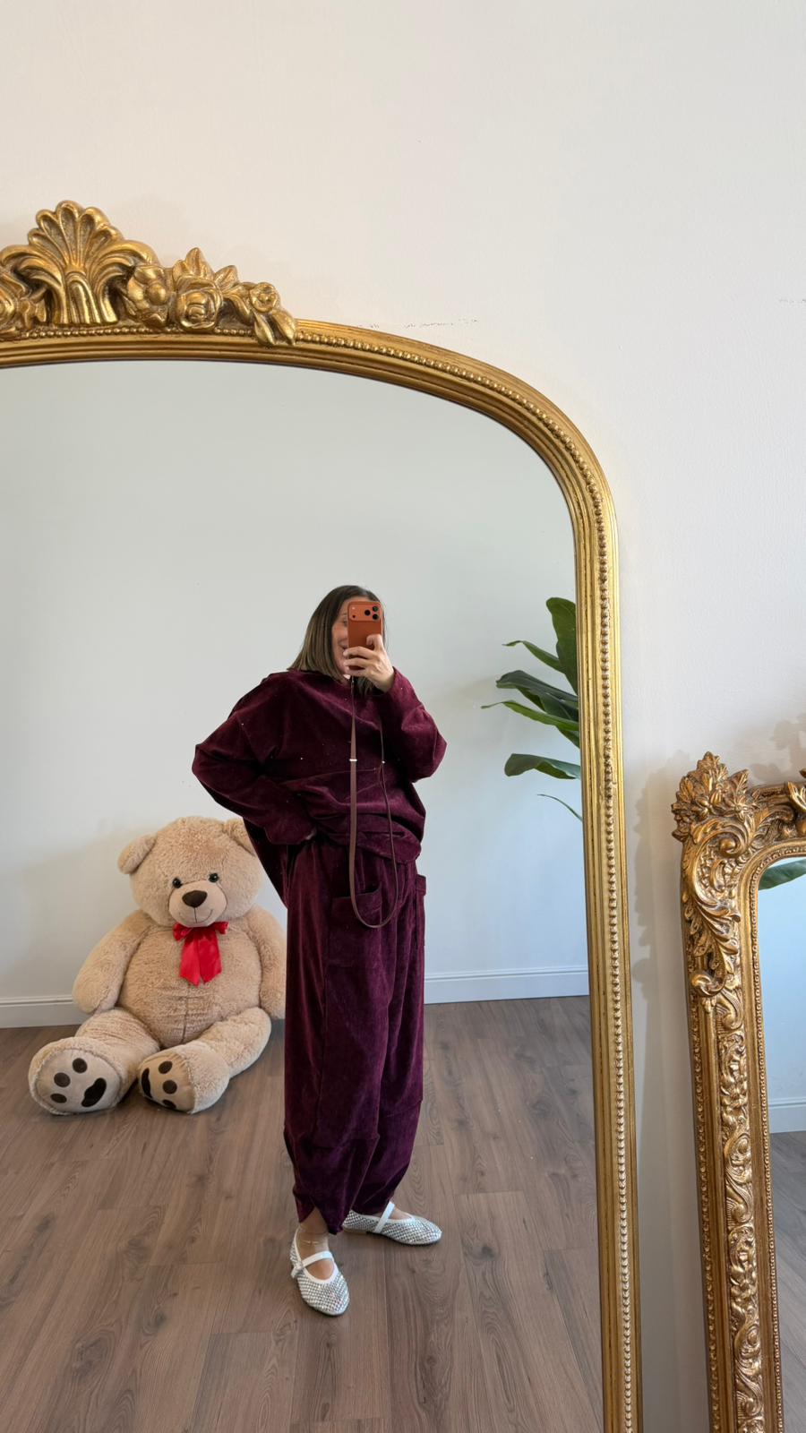 COMPLETO IN VELLUTO 2106 NEW