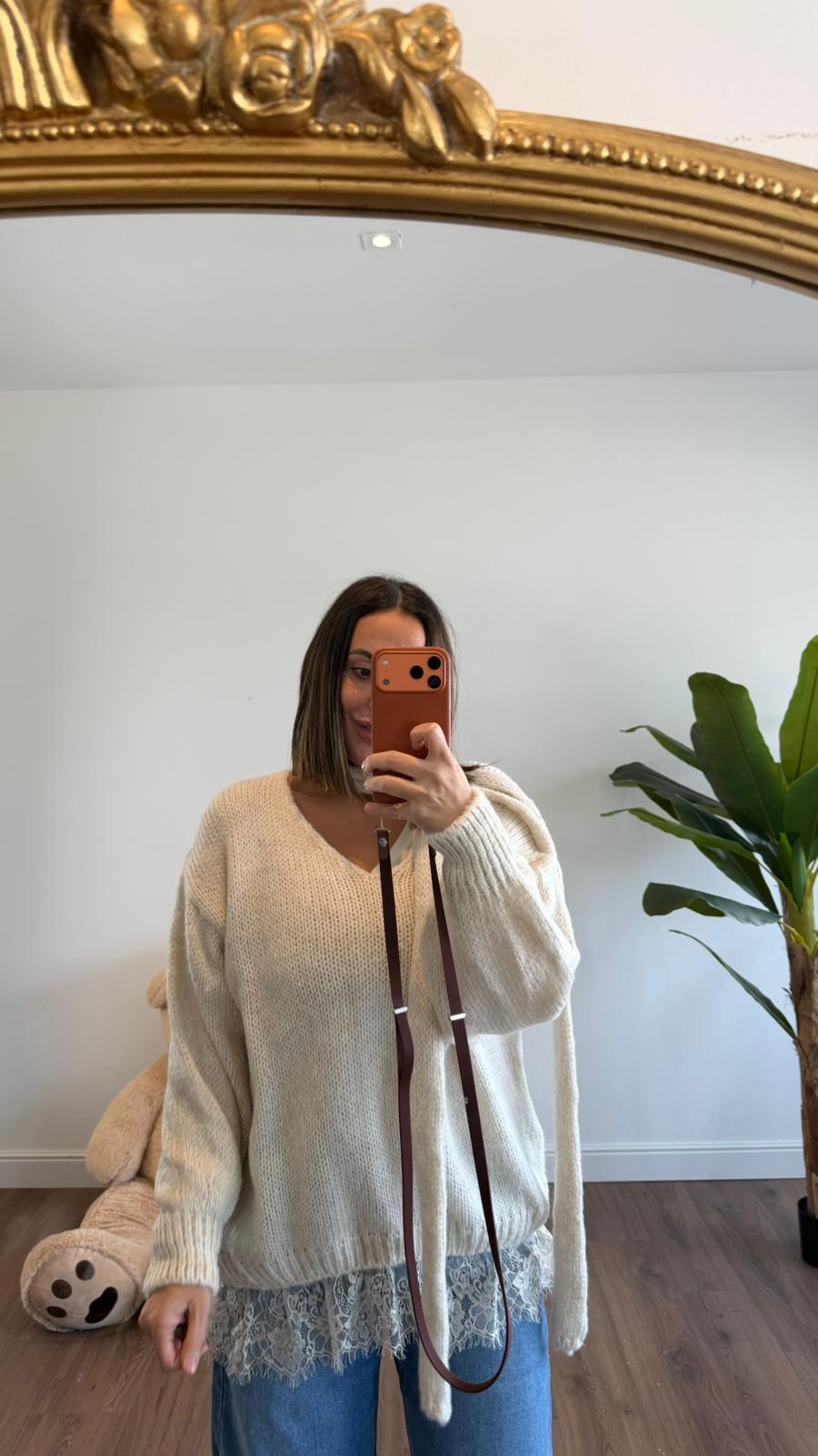 MAGLIONE CON PIZZO 23030 NEW