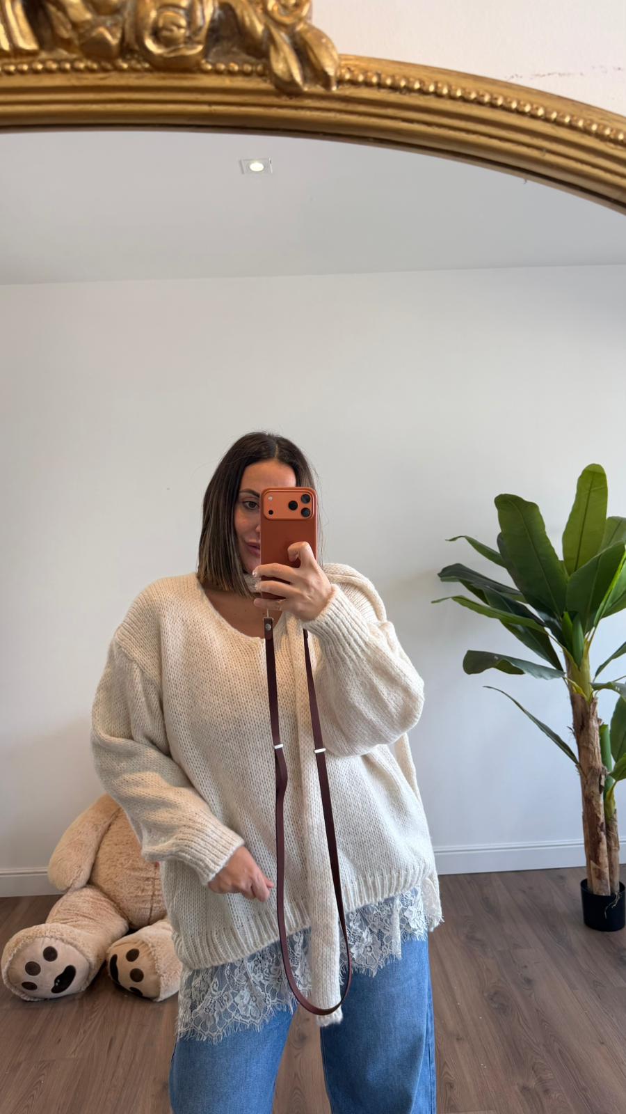 MAGLIONE CON PIZZO 23030 NEW