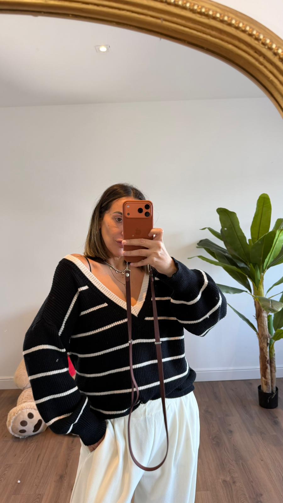 MAGLIONE A RIGHE 2552 NEW