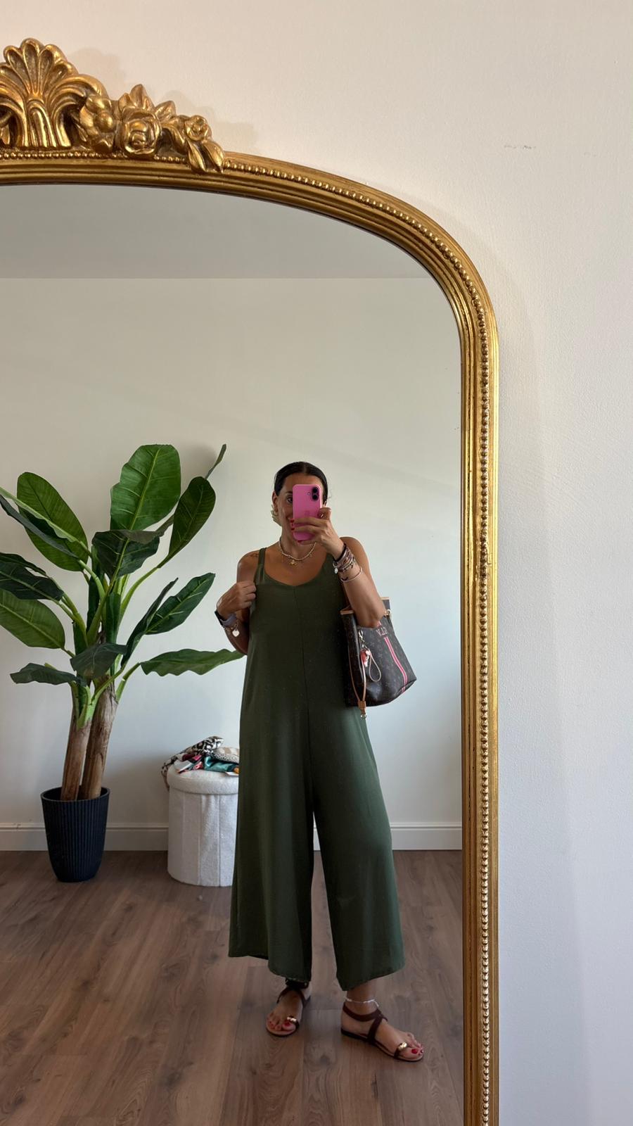 SALOPETTE GREEN 8115 NEW