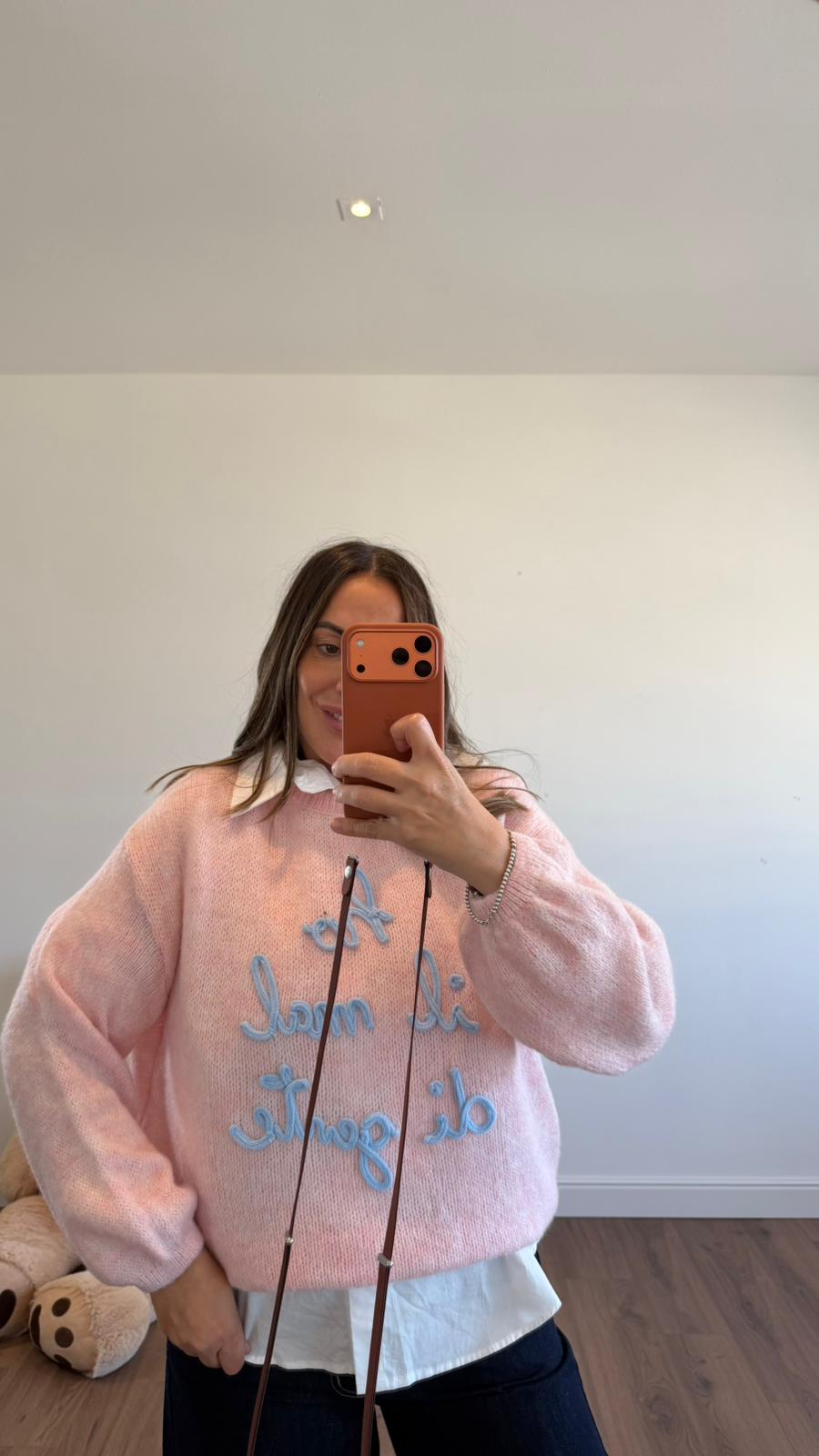 MAGLIONE "HO MAL DI GENTE" 2903 NEW