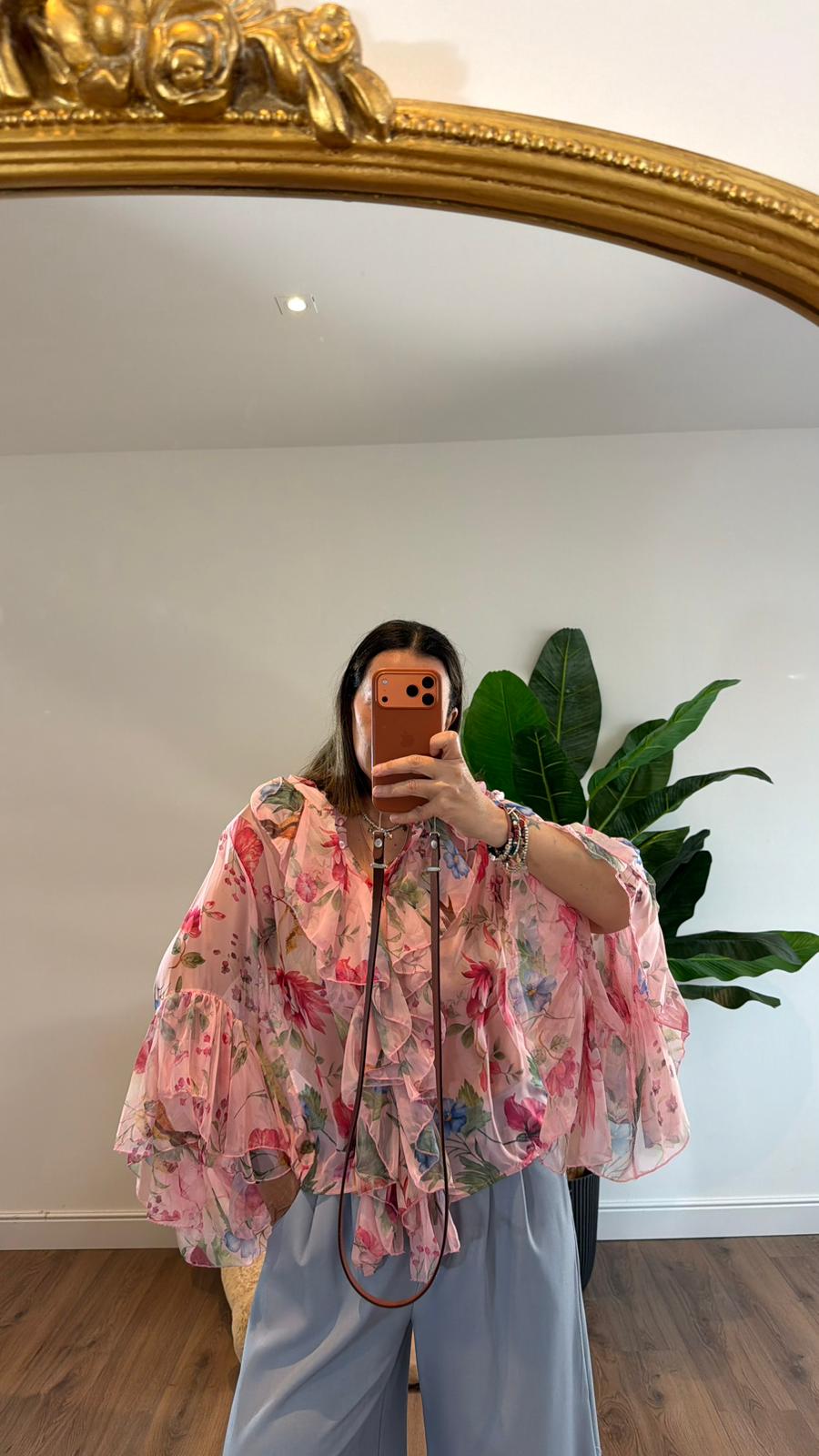 CAMICIA FLOWERS 4525 NEW