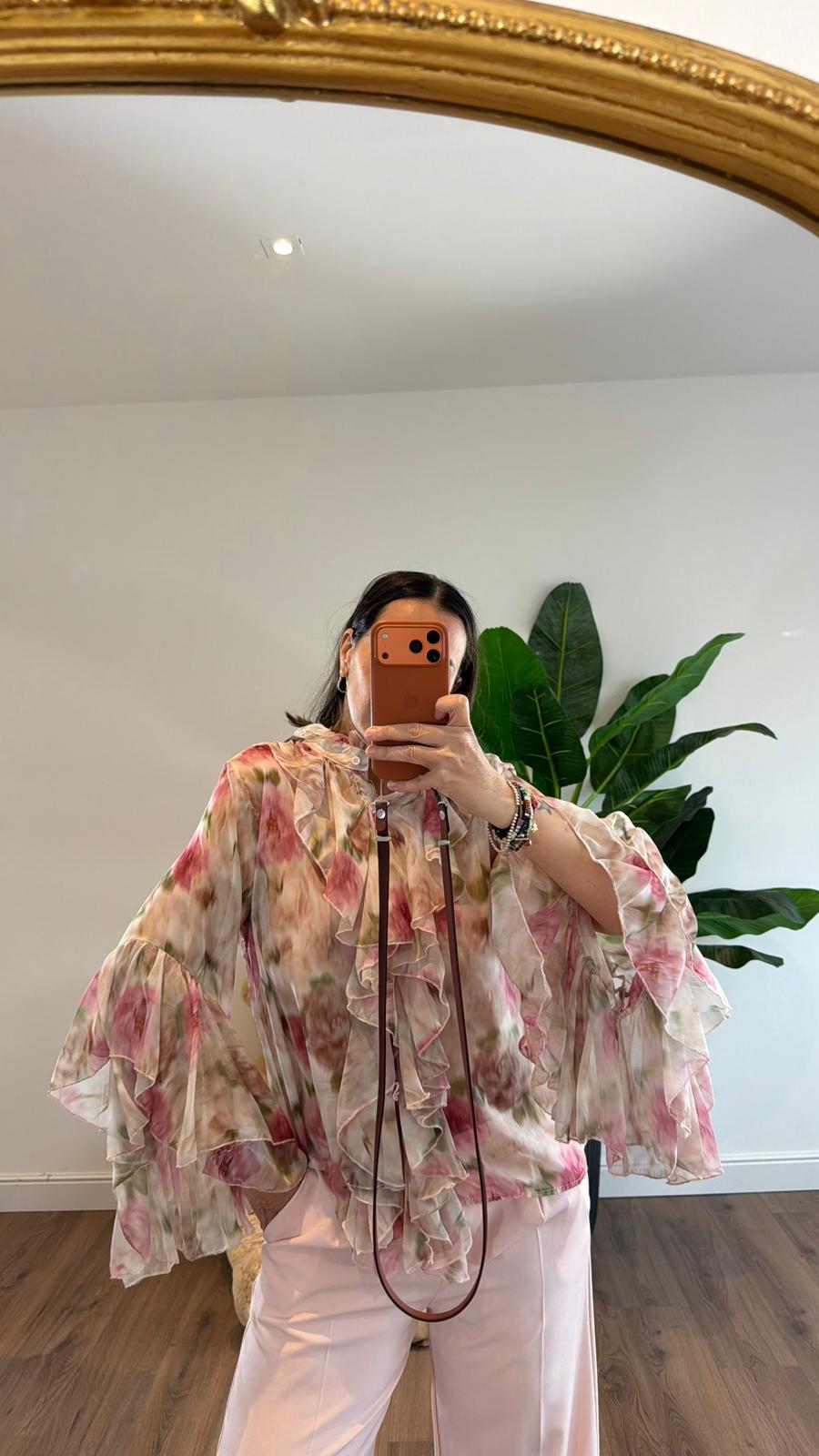 CAMICIA FLOWERS 4525 NEW