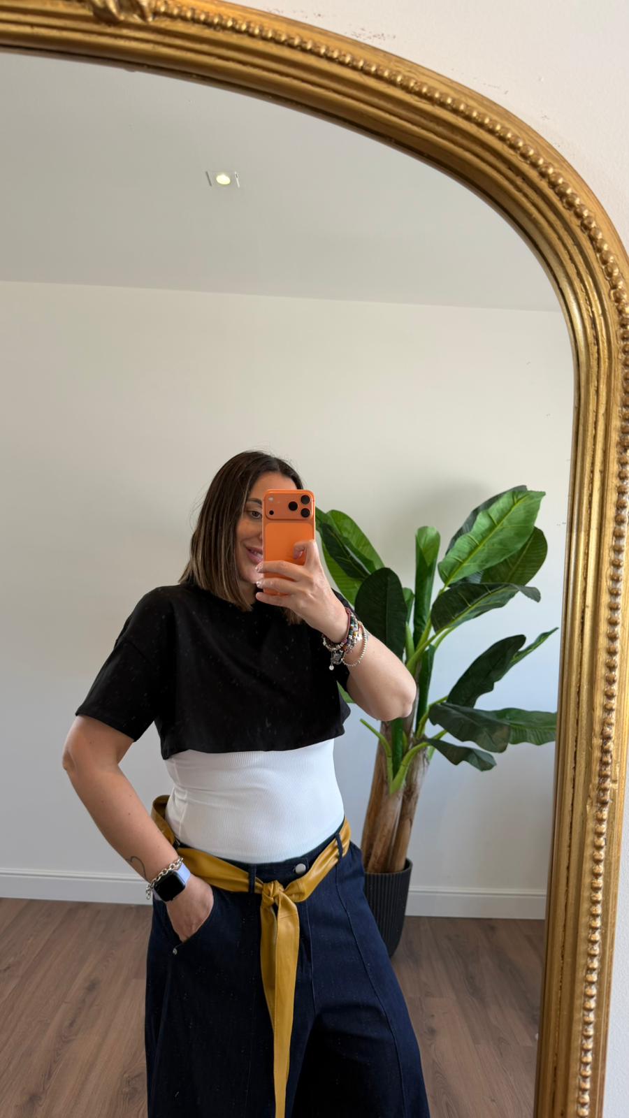 T-SHIRT CROP 0356 NEW