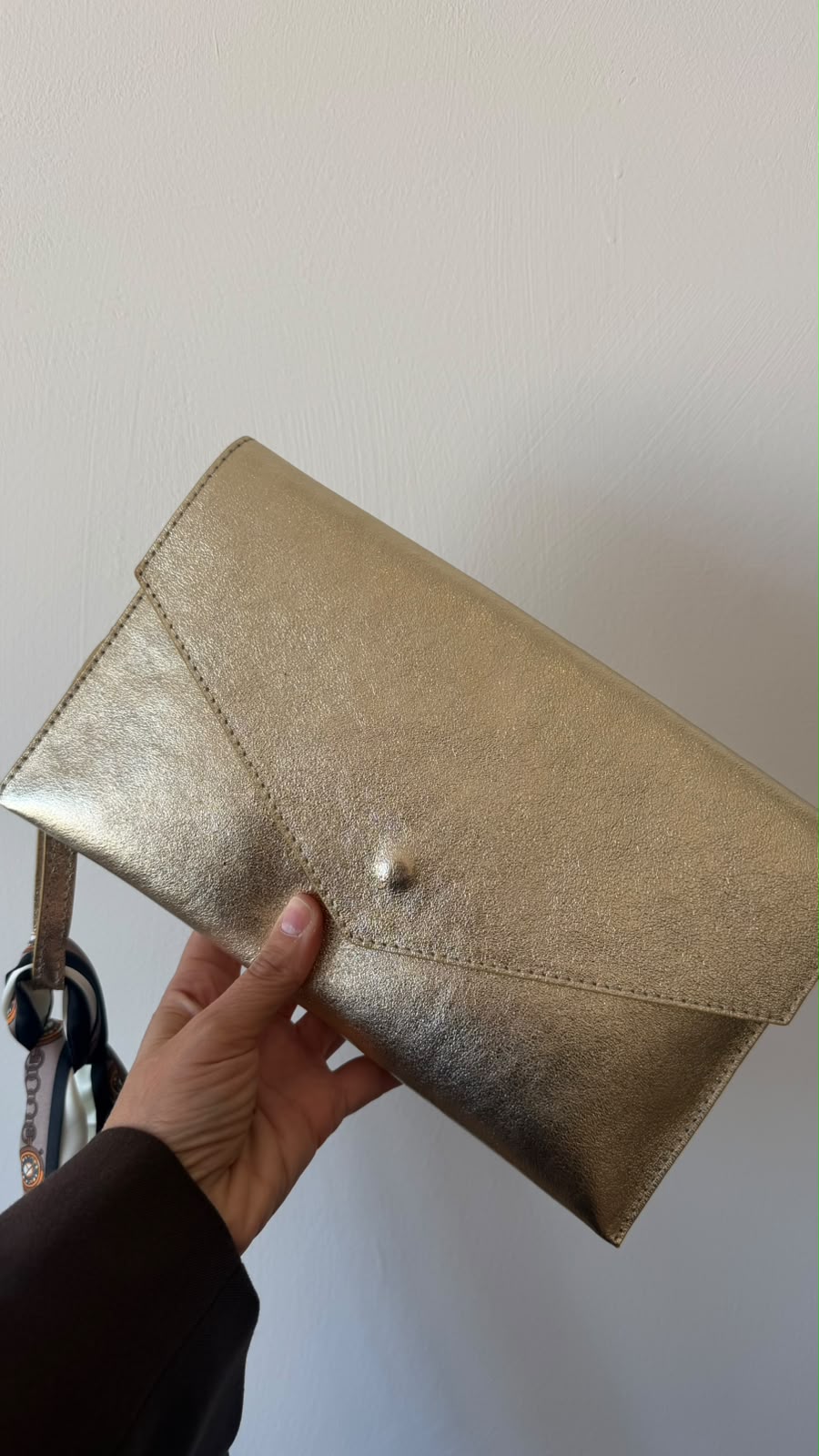 BORSA ORO IN PELLE 5388 NEW