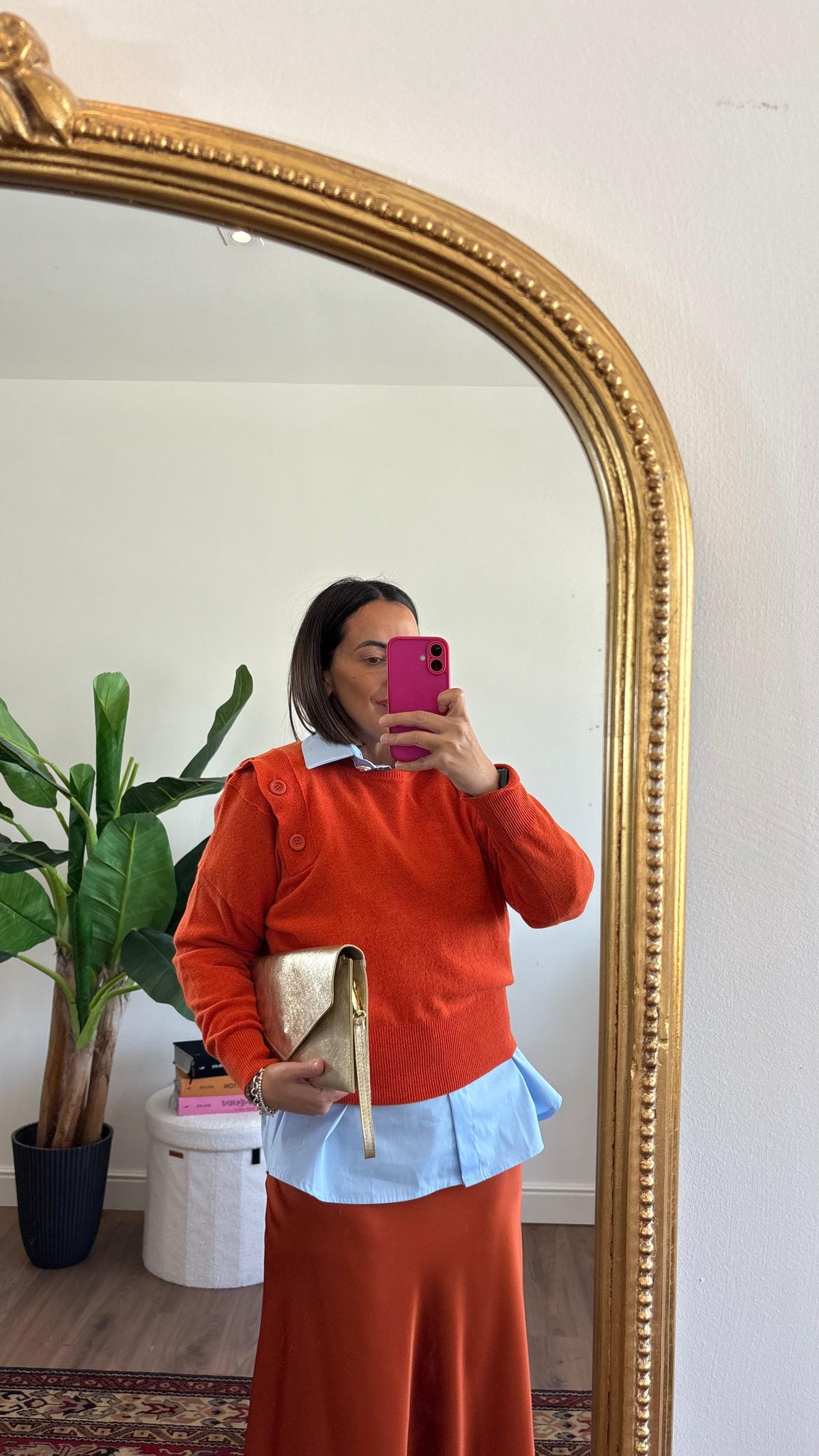 MAGLIONCINO ARANCIO HAVE ONE R061 NEW