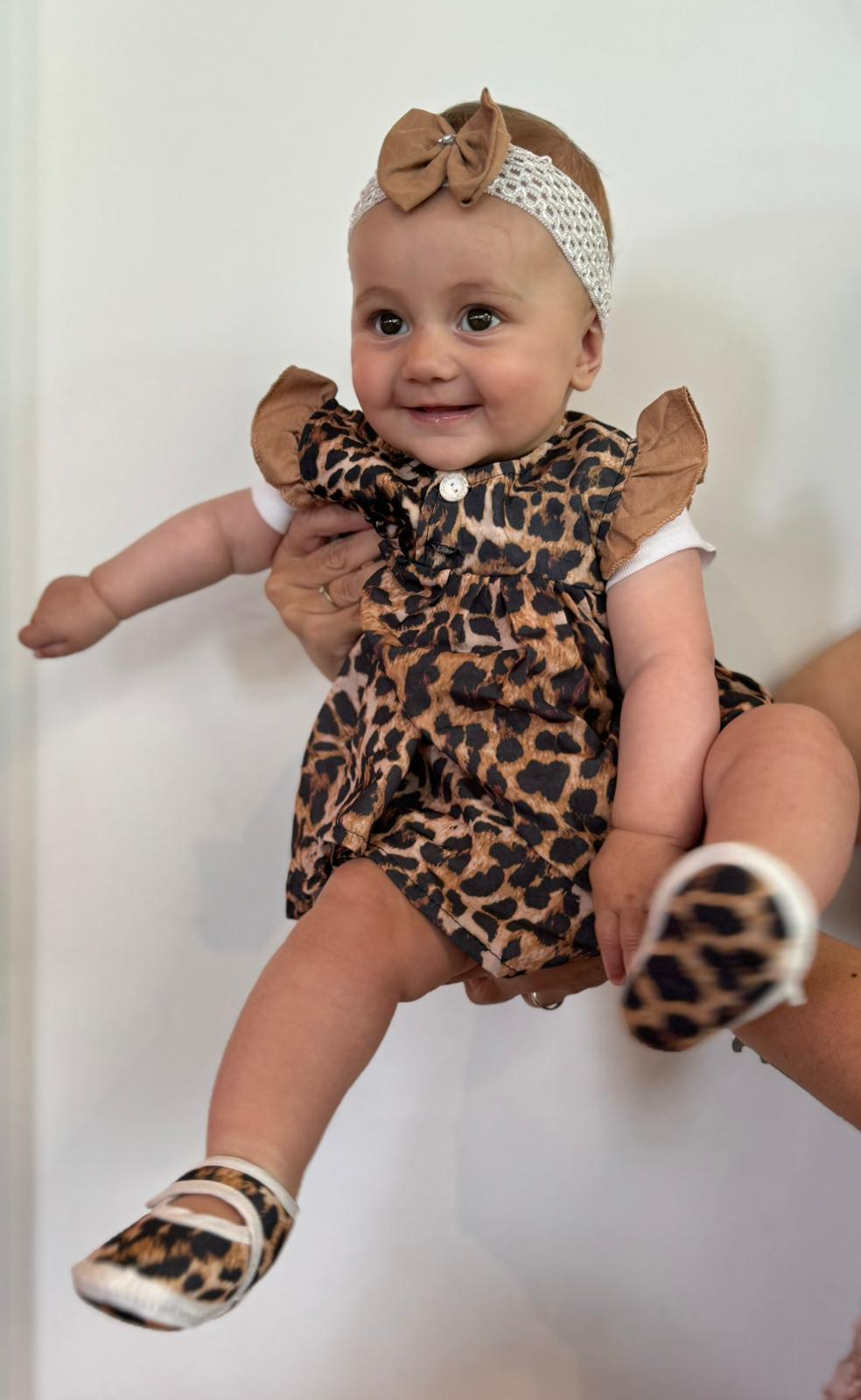 ABITO CORTO LEOPARD BIMBA