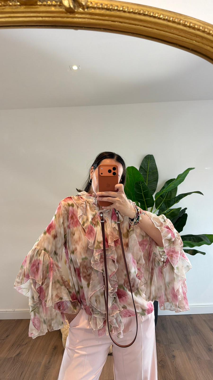 CAMICIA FLOWERS 4525 NEW