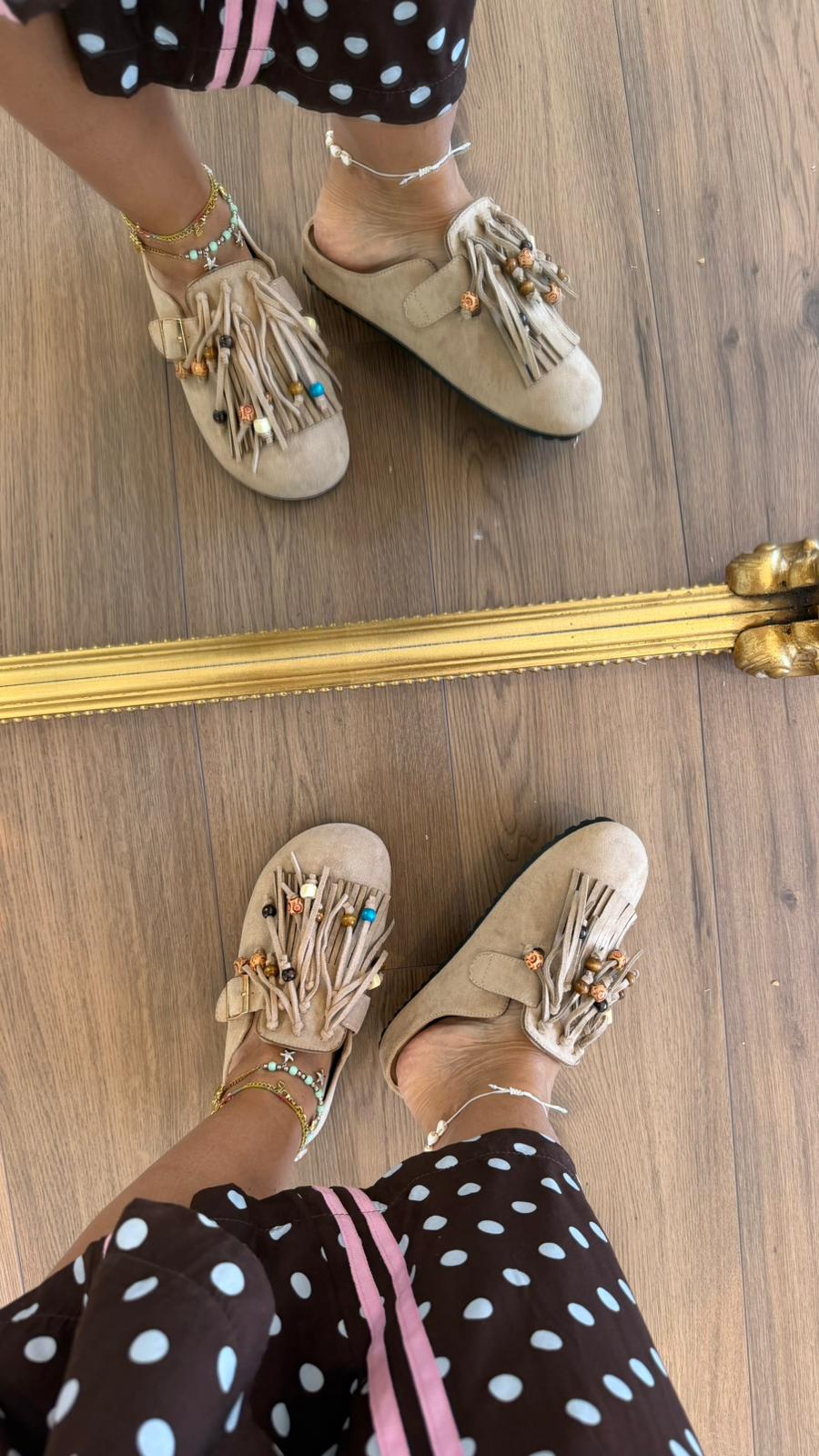 SCARPE FRANGE A6229 NEW