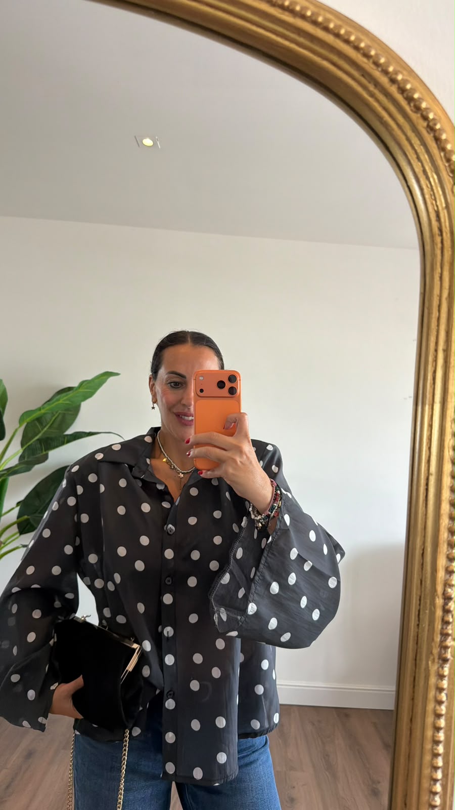 CAMICIA A POIS 0782 NEW